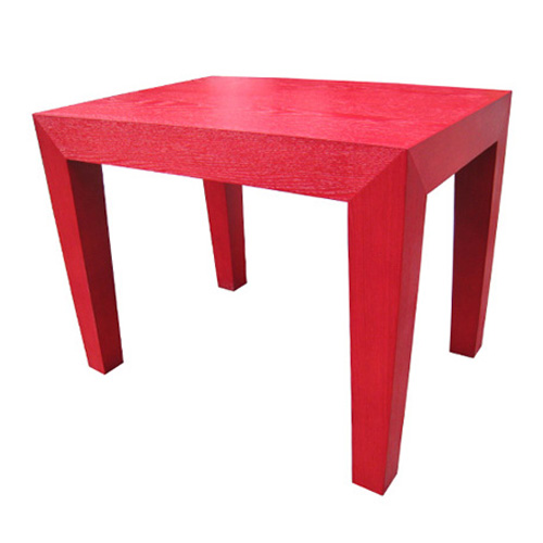 테이블-152 / 사각테이블 레드 카페/업소용 디자인 식탁